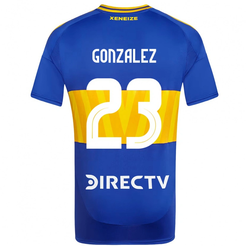 Danxen Kinder Diego Gonzalez #23 Königsblau Gelb Heimtrikot Trikot 2025/26 T-Shirt Österreich