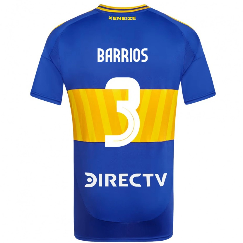 Danxen Kinder Gabriela Barrios #3 Königsblau Gelb Heimtrikot Trikot 2025/26 T-Shirt Österreich