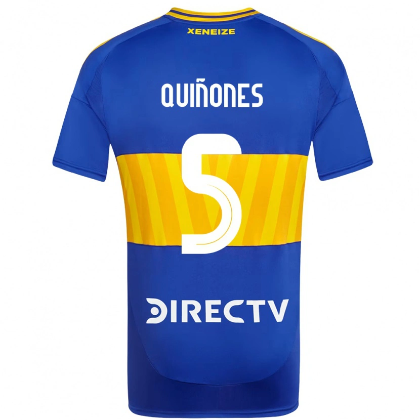 Danxen Kinder Florencia Quiñones #5 Königsblau Gelb Heimtrikot Trikot 2025/26 T-Shirt Österreich
