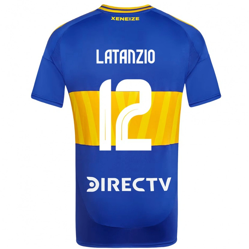 Danxen Kinder Florencia Latanzio #12 Königsblau Gelb Heimtrikot Trikot 2025/26 T-Shirt Österreich