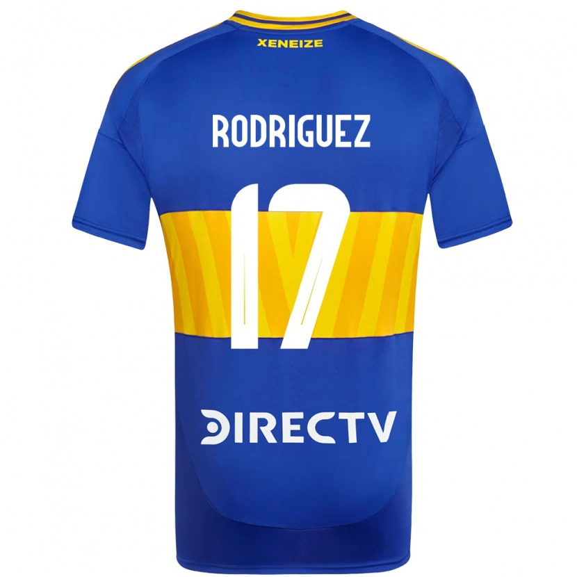 Danxen Kinder Fanny Rodriguez #17 Königsblau Gelb Heimtrikot Trikot 2025/26 T-Shirt Österreich