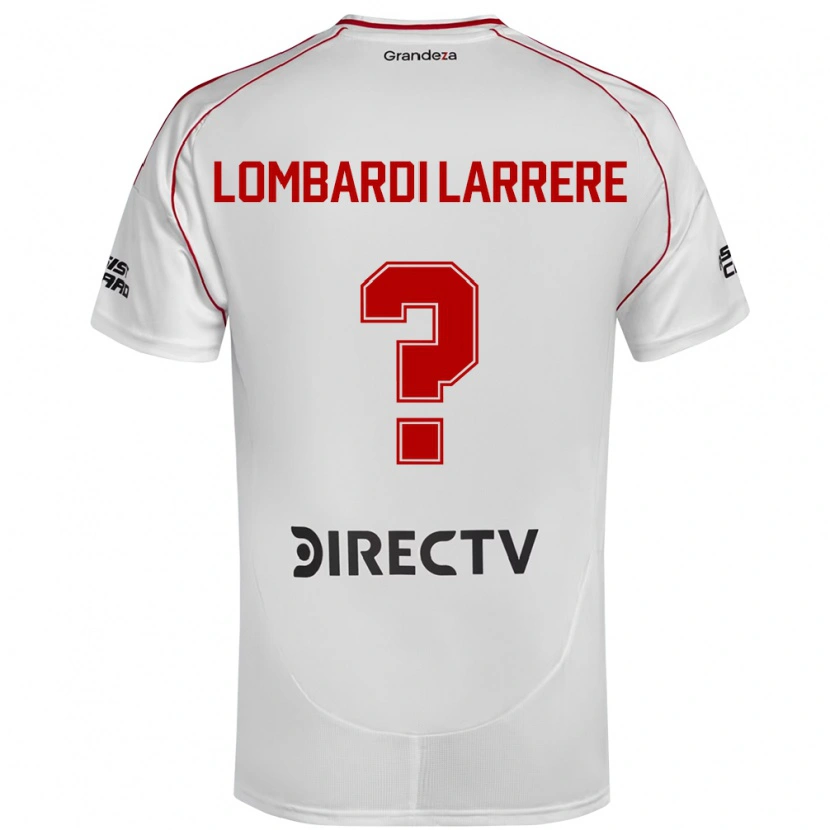Danxen Kinder Delfina Lombardi Larrere #0 Weiß Rot Heimtrikot Trikot 2025/26 T-Shirt Österreich