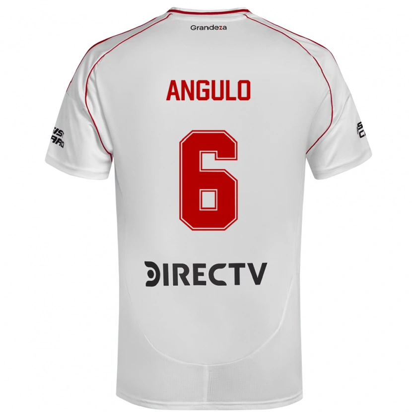 Danxen Kinder Tamara Angulo #6 Weiß Rot Heimtrikot Trikot 2025/26 T-Shirt Österreich