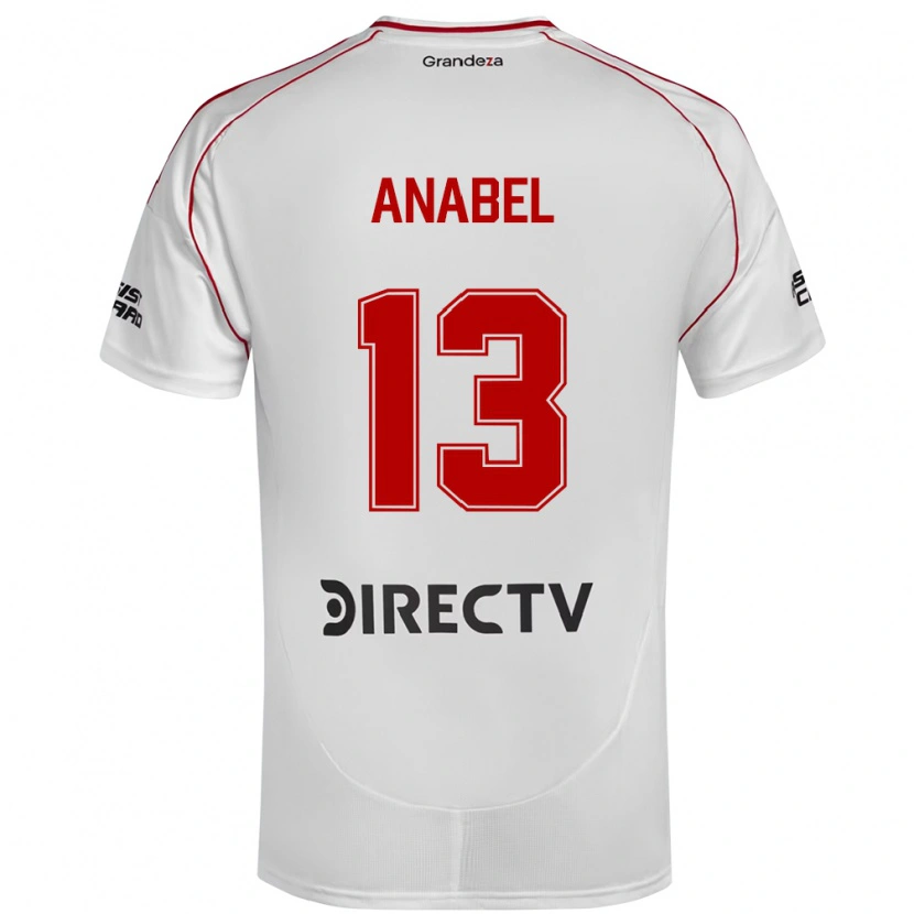 Danxen Kinder Giuliana Anabel González Ranzuglia #13 Weiß Rot Heimtrikot Trikot 2025/26 T-Shirt Österreich