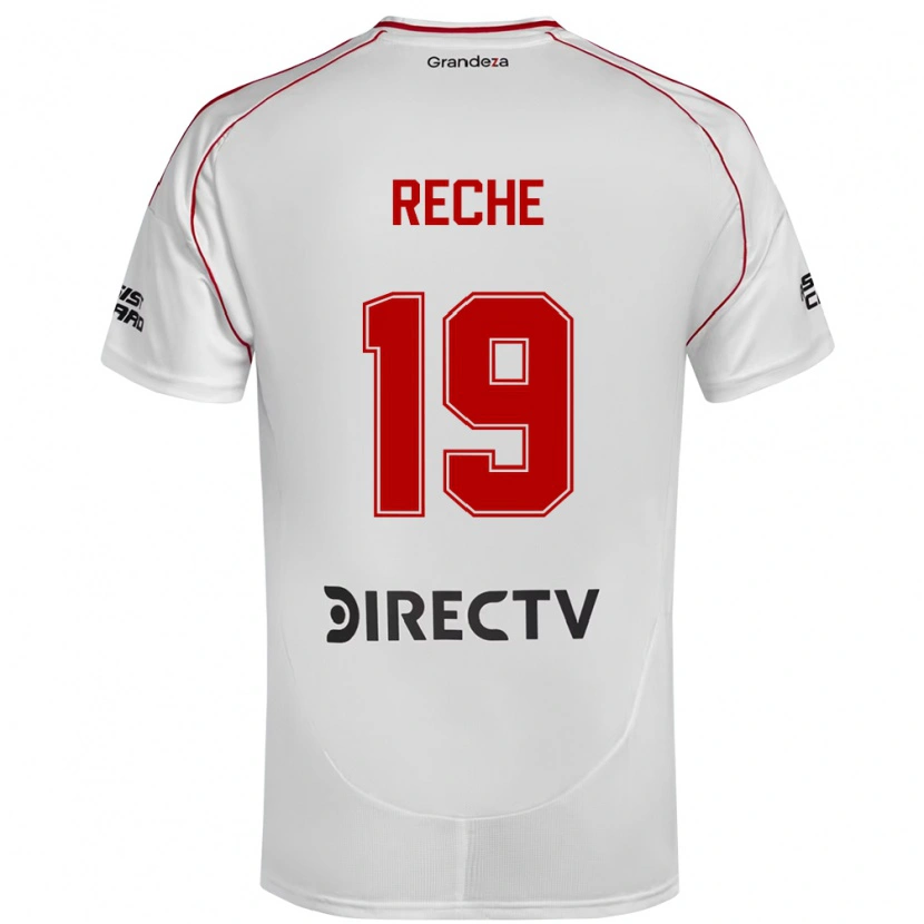 Danxen Kinder Abril Reche #19 Weiß Rot Heimtrikot Trikot 2025/26 T-Shirt Österreich