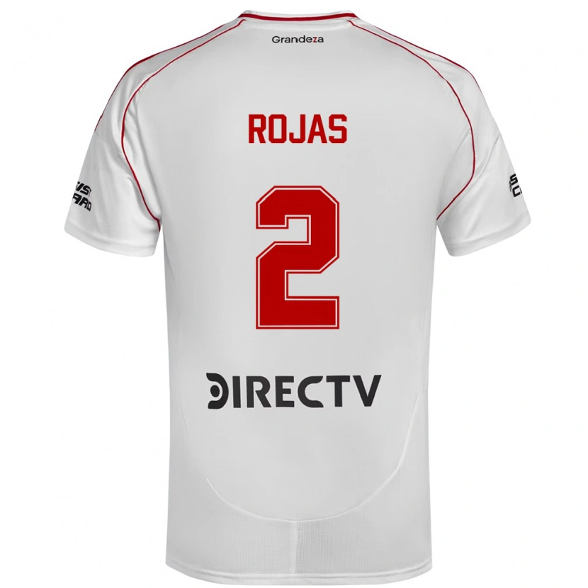 Danxen Kinder Robert Rojas #2 Weiß Rot Heimtrikot Trikot 2025/26 T-Shirt Österreich