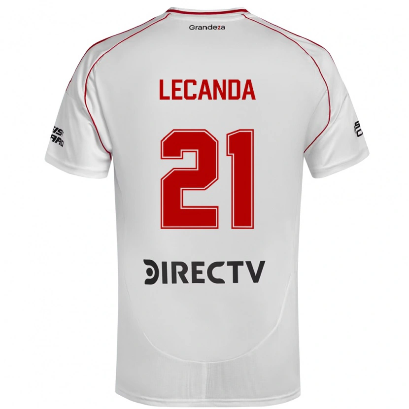 Danxen Kinder Tomas Lecanda #21 Weiß Rot Heimtrikot Trikot 2025/26 T-Shirt Österreich