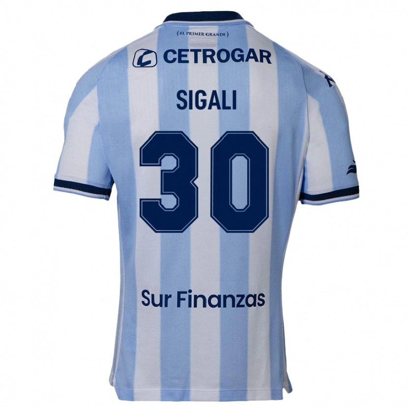 Danxen Kinder Leonardo Sigali #30 Himmelblau Heimtrikot Trikot 2025/26 T-Shirt Österreich