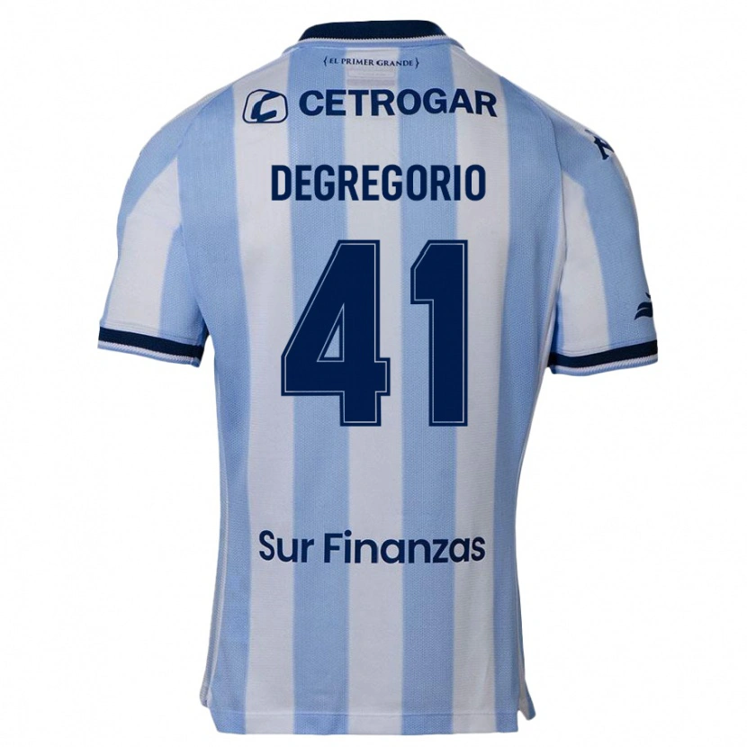 Danxen Kinder Ramiro Degregorio #41 Himmelblau Heimtrikot Trikot 2025/26 T-Shirt Österreich