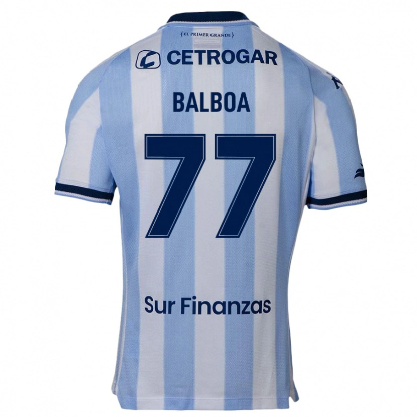 Danxen Kinder Adrián Balboa #77 Himmelblau Heimtrikot Trikot 2025/26 T-Shirt Österreich