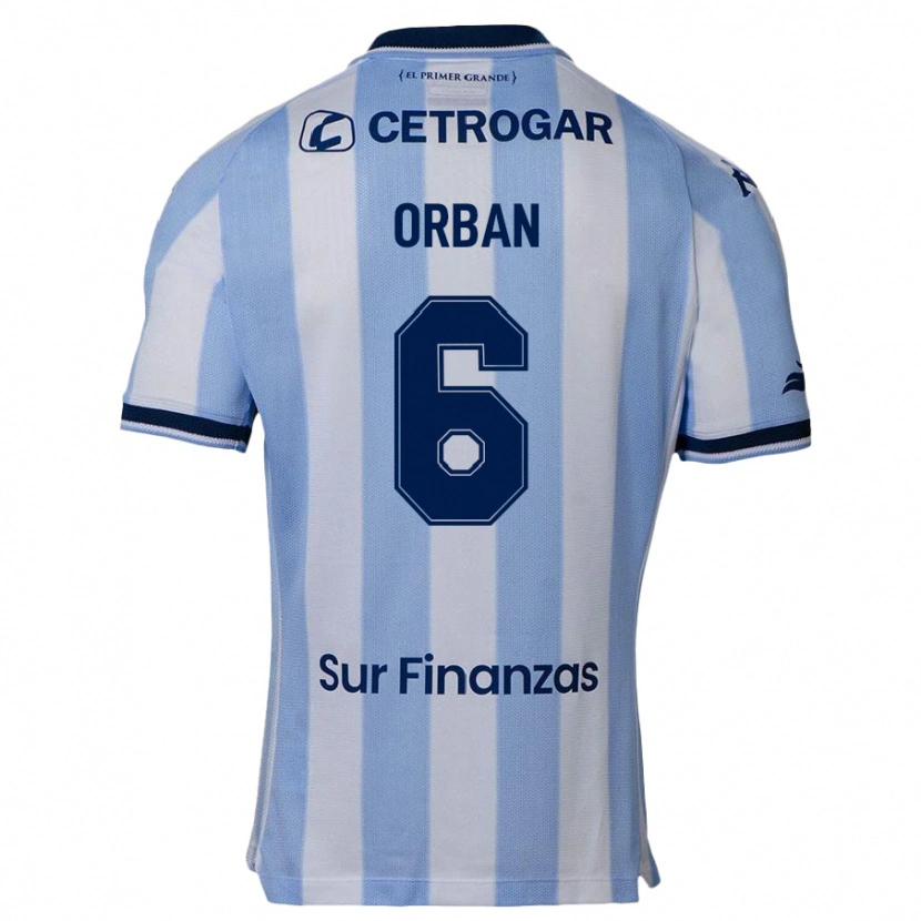 Danxen Kinder Lucas Orban #6 Himmelblau Heimtrikot Trikot 2025/26 T-Shirt Österreich