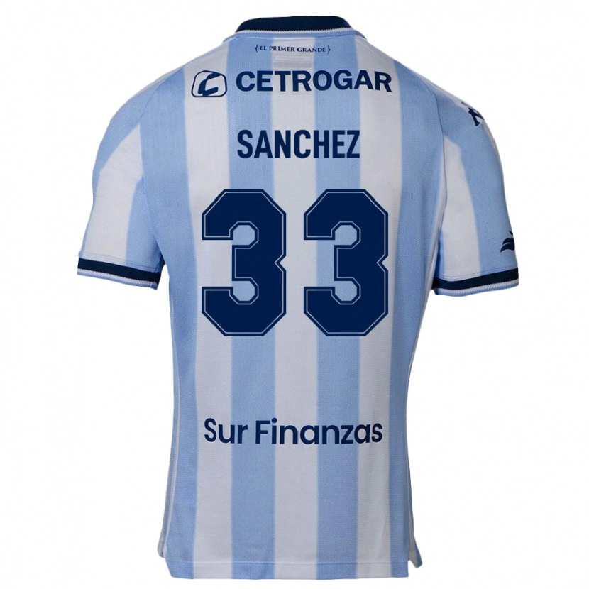 Danxen Kinder Sergio Sanchez #33 Himmelblau Heimtrikot Trikot 2025/26 T-Shirt Österreich