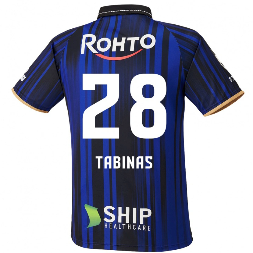 Danxen Kinder Jefferson Tabinas #28 Blau Weiß Schwarz Heimtrikot Trikot 2025/26 T-Shirt Österreich
