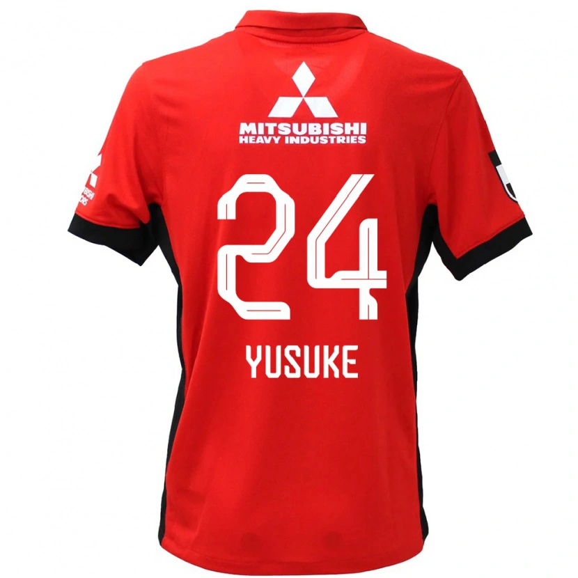 Danxen Kinder Yusuke Matsuo #24 Rot Weiß Heimtrikot Trikot 2025/26 T-Shirt Österreich