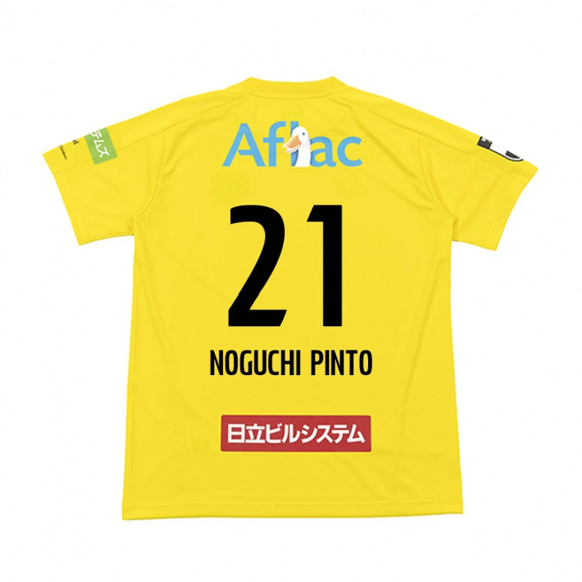 Danxen Kinder Amato Noguchi Pinto #21 Schwarz Gelb Heimtrikot Trikot 2025/26 T-Shirt Österreich