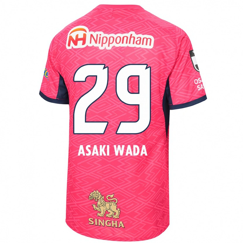 Danxen Kinder Asaki Wada #29 Sakura Rosa Weiß Heimtrikot Trikot 2025/26 T-Shirt Österreich