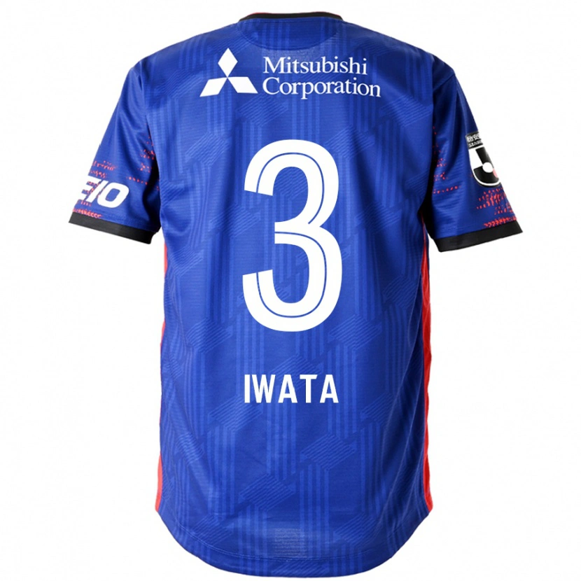 Danxen Kinder Yuki Iwata #3 Königsblau Weiß Heimtrikot Trikot 2025/26 T-Shirt Österreich
