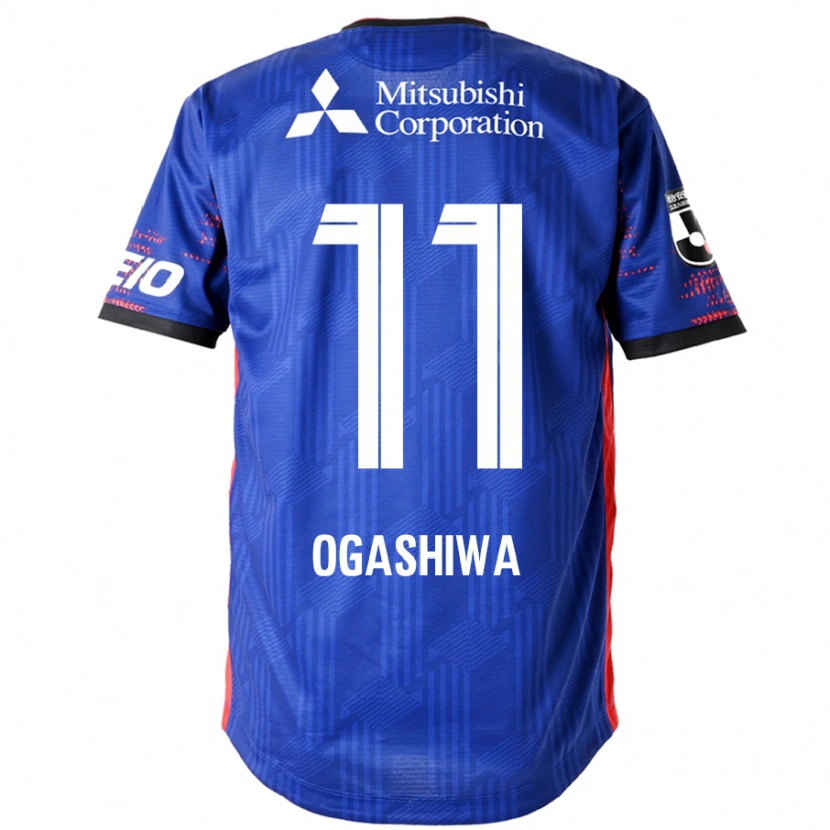 Danxen Kinder Tsuyoshi Ogashiwa #11 Königsblau Weiß Heimtrikot Trikot 2025/26 T-Shirt Österreich