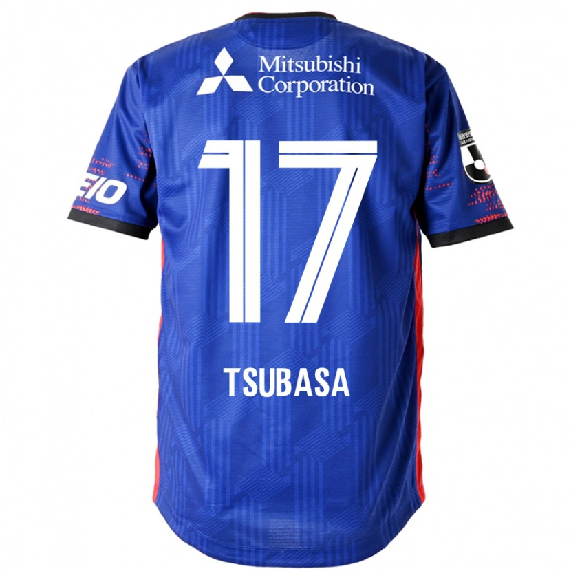 Danxen Kinder Tsubasa Terayama #17 Königsblau Weiß Heimtrikot Trikot 2025/26 T-Shirt Österreich