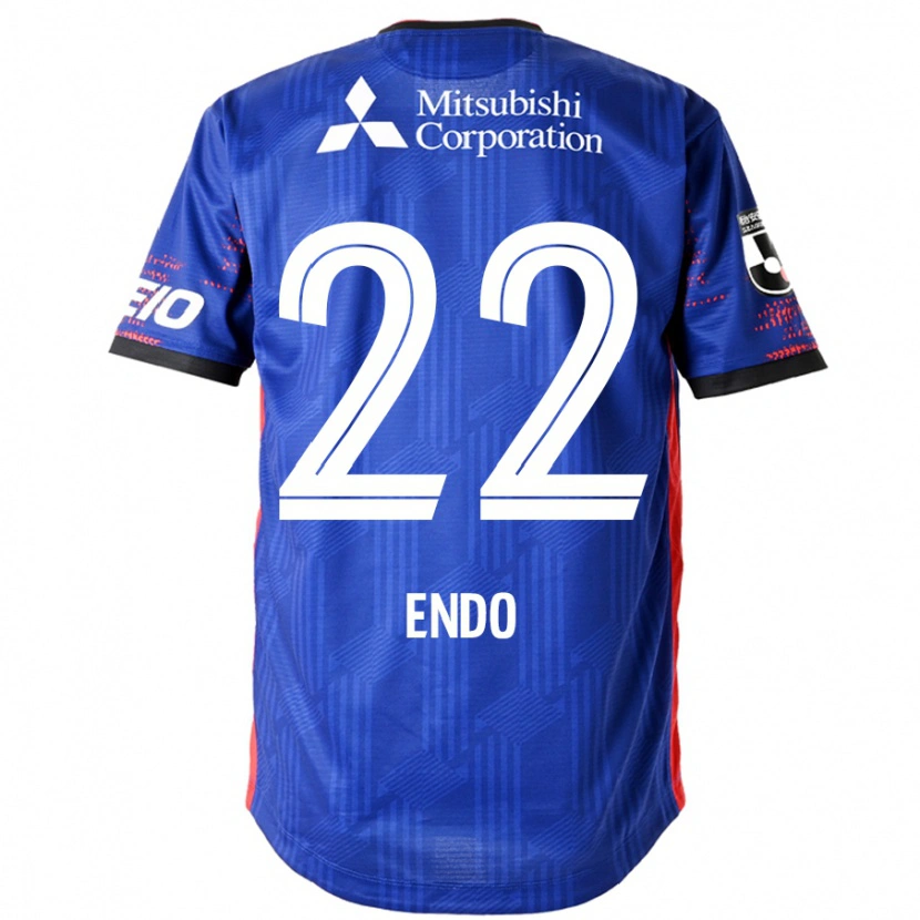 Danxen Kinder Keita Endo #22 Königsblau Weiß Heimtrikot Trikot 2025/26 T-Shirt Österreich