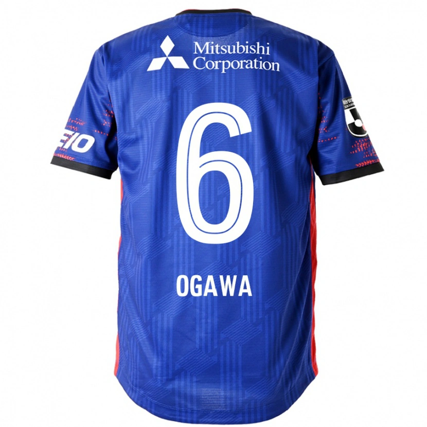 Danxen Kinder Ryoya Ogawa #6 Königsblau Weiß Heimtrikot Trikot 2025/26 T-Shirt Österreich