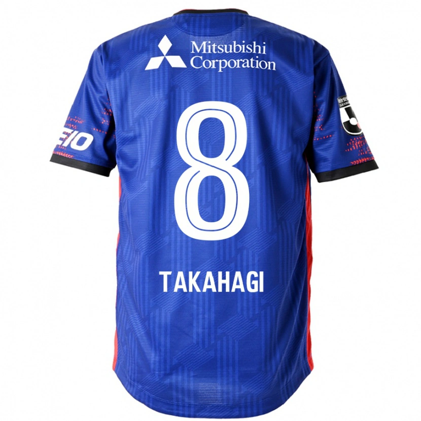 Danxen Kinder Yojiro Takahagi #8 Königsblau Weiß Heimtrikot Trikot 2025/26 T-Shirt Österreich