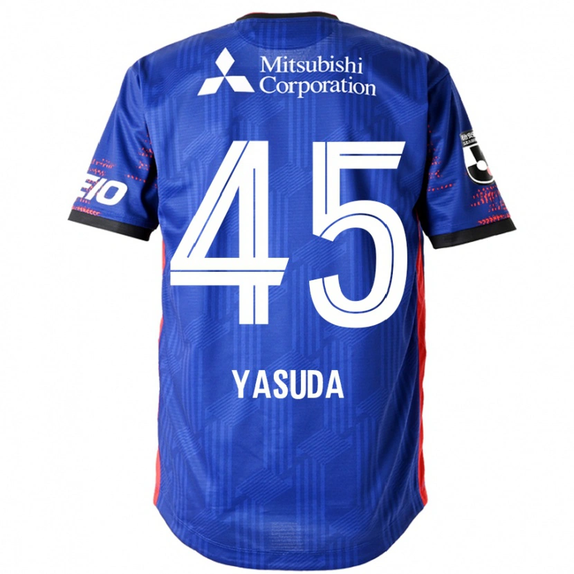 Danxen Kinder Kojiro Yasuda #45 Königsblau Weiß Heimtrikot Trikot 2025/26 T-Shirt Österreich