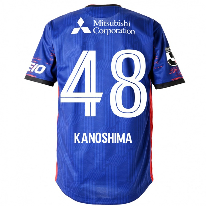 Danxen Kinder Yu Kanoshima #48 Königsblau Weiß Heimtrikot Trikot 2025/26 T-Shirt Österreich