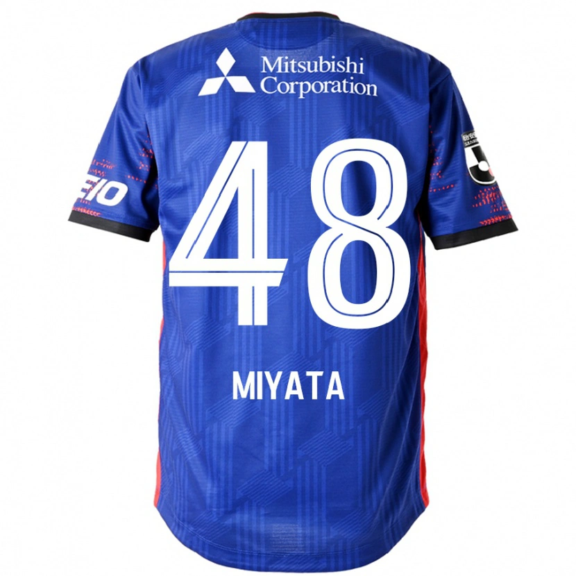Danxen Kinder Izumi Miyata #48 Königsblau Weiß Heimtrikot Trikot 2025/26 T-Shirt Österreich