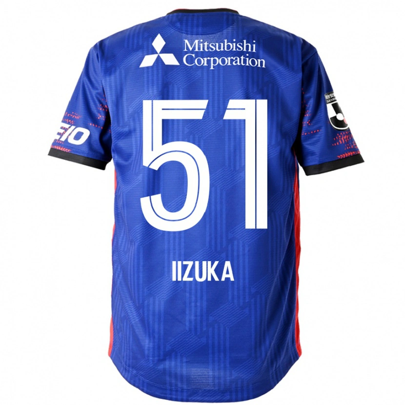 Danxen Kinder Yoshihito Iizuka #51 Königsblau Weiß Heimtrikot Trikot 2025/26 T-Shirt Österreich