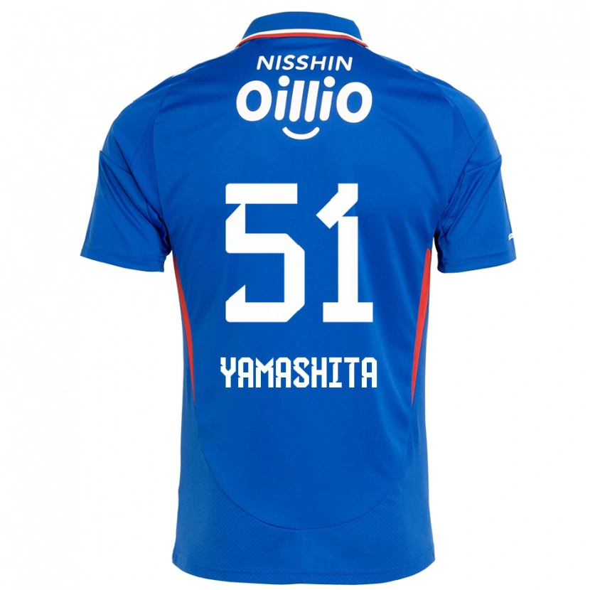 Danxen Kinder Shoma Yamashita #51 Königsblau Weiß Heimtrikot Trikot 2025/26 T-Shirt Österreich