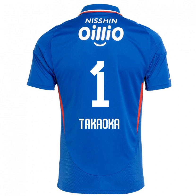 Danxen Kinder Yohei Takaoka #1 Königsblau Weiß Heimtrikot Trikot 2025/26 T-Shirt Österreich