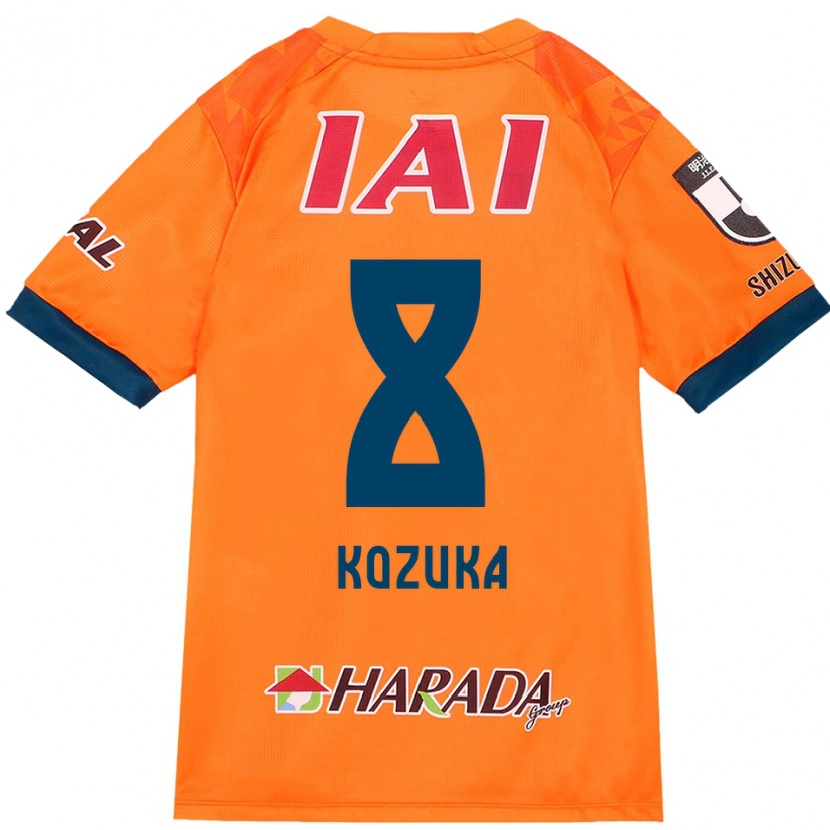 Danxen Kinder Kazuki Kozuka #8 Orange Rot Heimtrikot Trikot 2025/26 T-Shirt Österreich