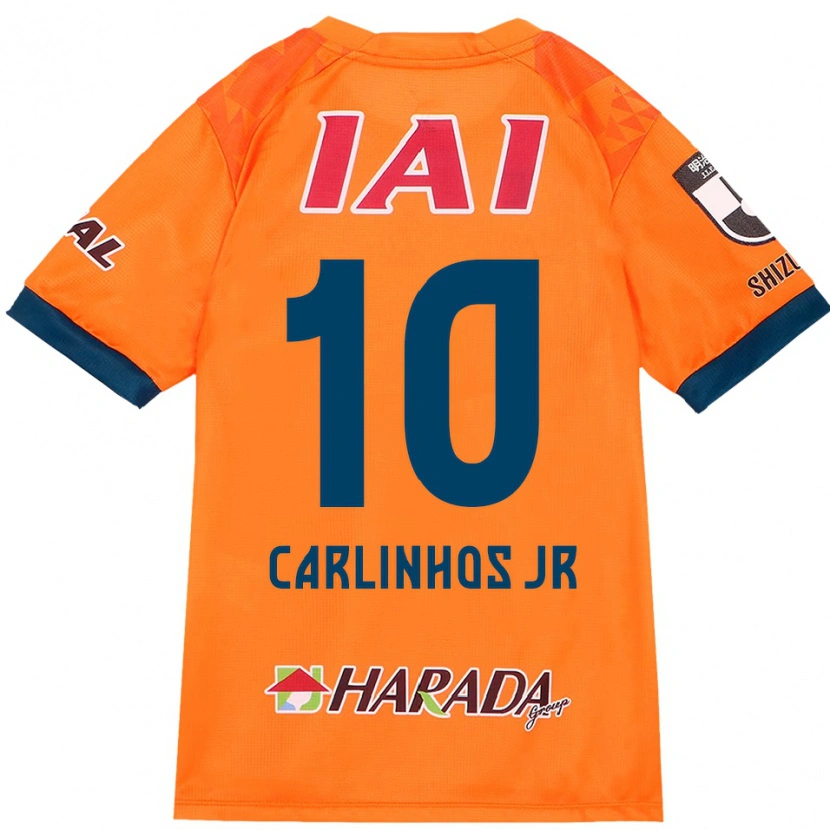 Danxen Kinder Carlinhos Junior #10 Orange Rot Heimtrikot Trikot 2025/26 T-Shirt Österreich