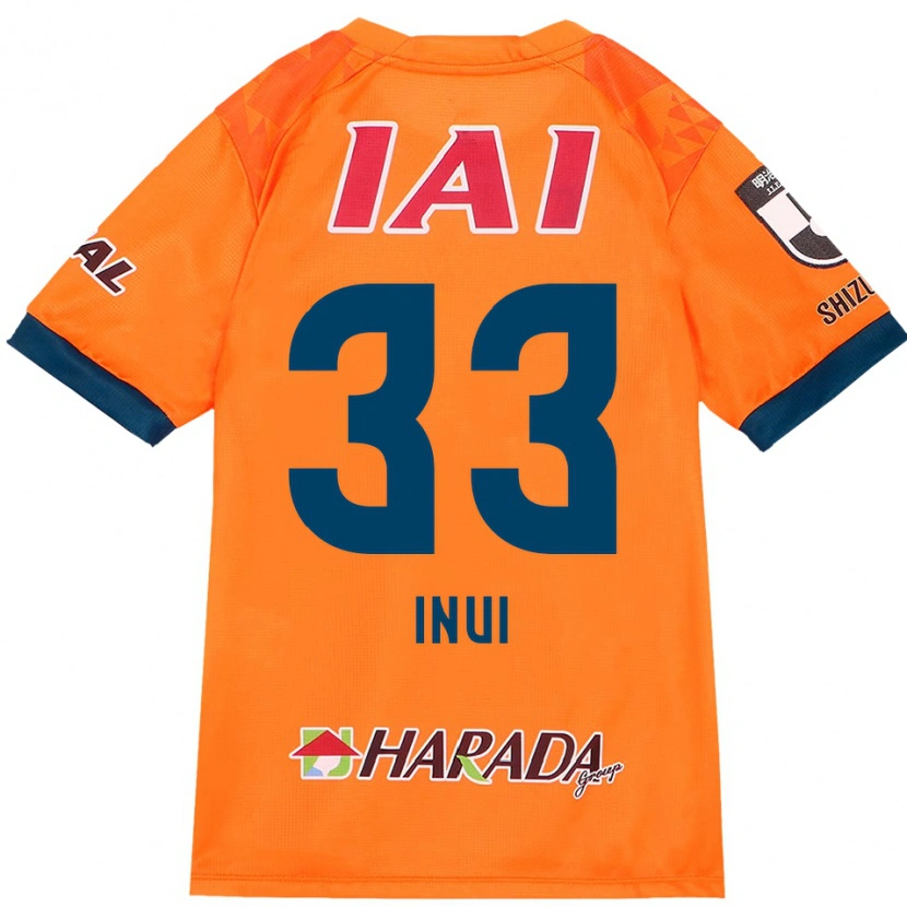 Danxen Kinder Takashi Inui #33 Orange Rot Heimtrikot Trikot 2025/26 T-Shirt Österreich