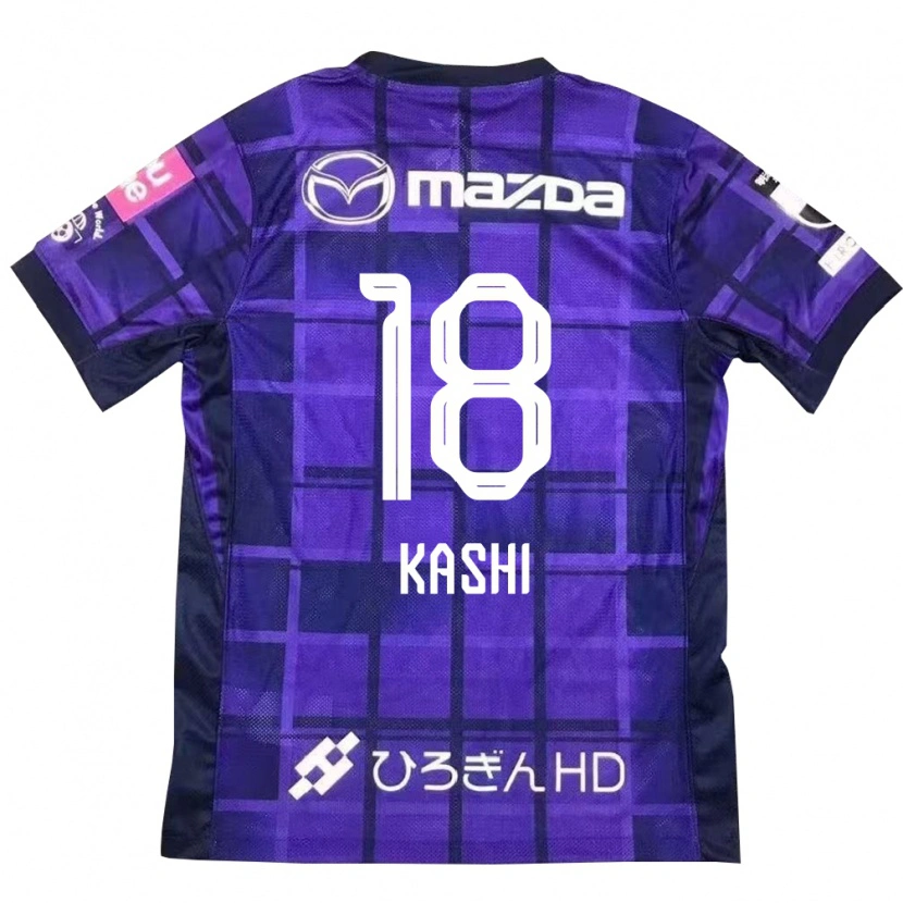 Danxen Kinder Yoshifumi Kashiwa #18 Lila Orange Heimtrikot Trikot 2025/26 T-Shirt Österreich