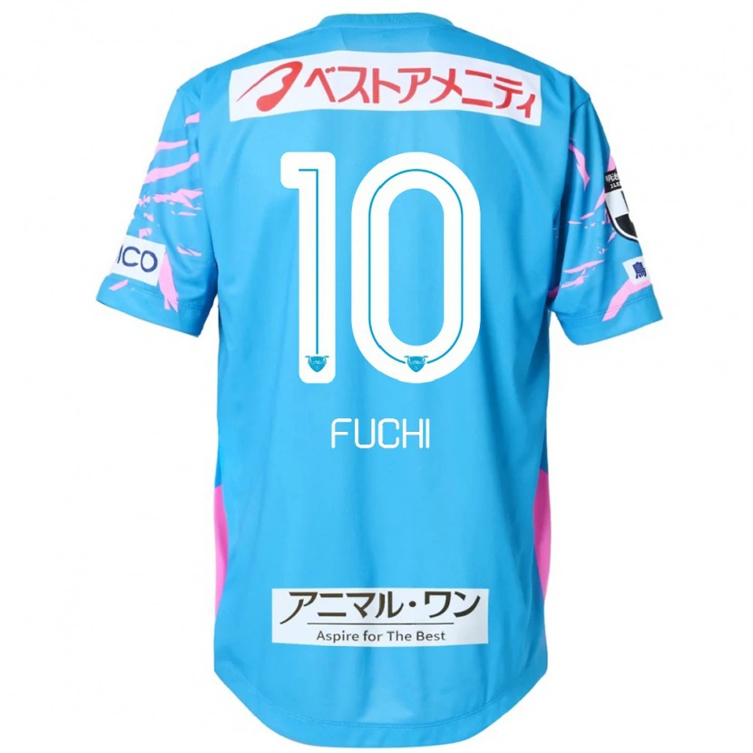 Danxen Kinder Fuchi Honda #10 Blau Rosa Heimtrikot Trikot 2025/26 T-Shirt Österreich