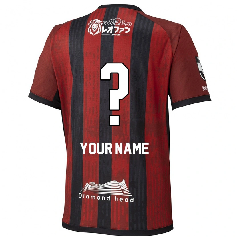 Danxen Kinder Ihren Namen #0 Rot Schwarz Heimtrikot Trikot 2025/26 T-Shirt Österreich