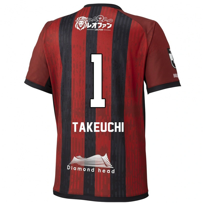 Danxen Kinder Ryuma Takeuchi #1 Rot Schwarz Heimtrikot Trikot 2025/26 T-Shirt Österreich