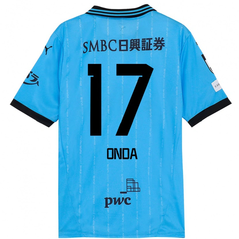 Danxen Kinder Yutaro Onda #17 Himmelblau Schwarz Heimtrikot Trikot 2025/26 T-Shirt Österreich