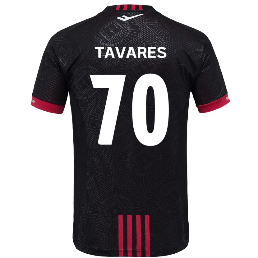 Danxen Kinder Ronaldo Tavares #70 Schwarz Rot Heimtrikot Trikot 2025/26 T-Shirt Österreich