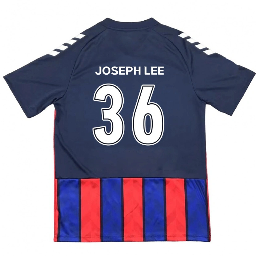 Danxen Kinder Joseph Lee #36 Königsblau Rot Heimtrikot Trikot 2025/26 T-Shirt Österreich