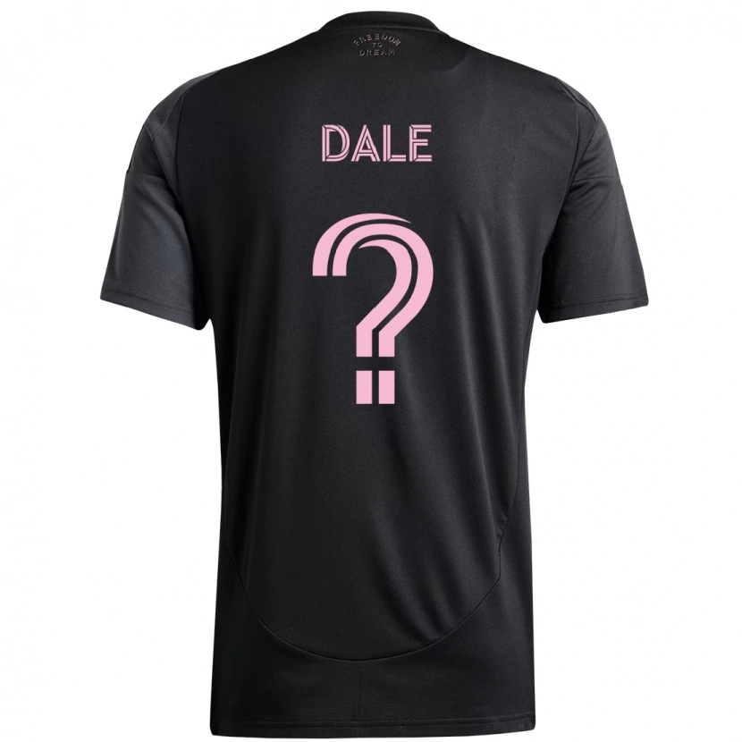 Danxen Kinder Connor Dale #0 Schwarz Rosa Auswärtstrikot Trikot 2025/26 T-Shirt Österreich