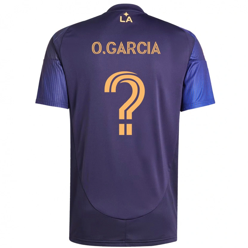 Danxen Kinder Omar Garcia #0 Lila Blau Auswärtstrikot Trikot 2025/26 T-Shirt Österreich