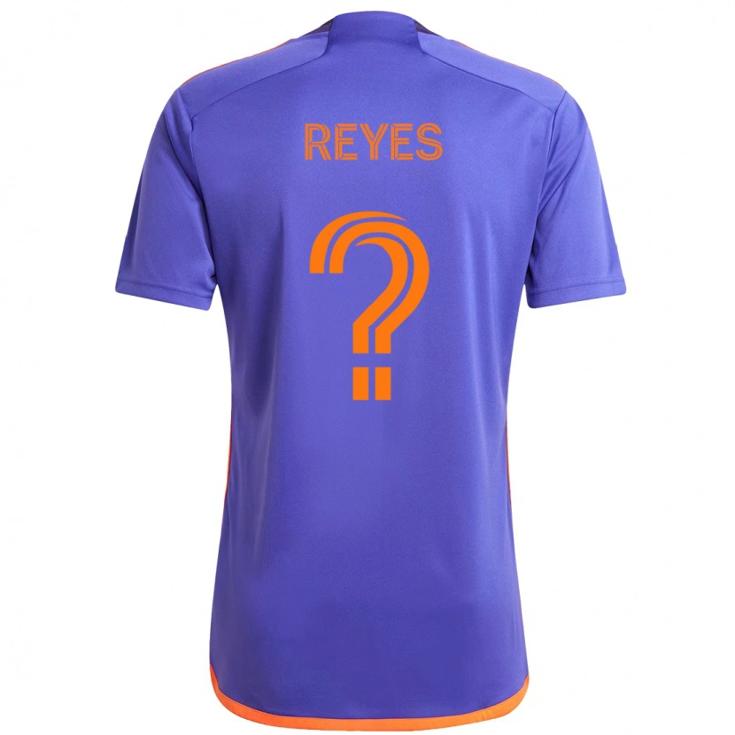 Danxen Kinder Dylan Reyes #0 Lila Orange Auswärtstrikot Trikot 2025/26 T-Shirt Österreich