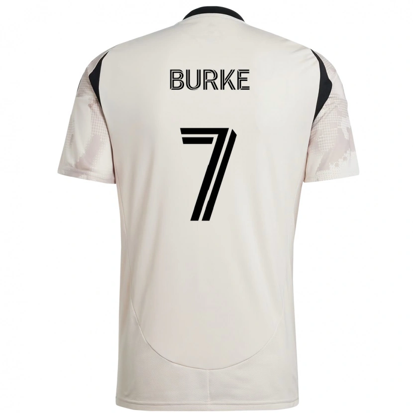 Danxen Kinder Cory Burke #7 Beige Schwarz Auswärtstrikot Trikot 2025/26 T-Shirt Österreich