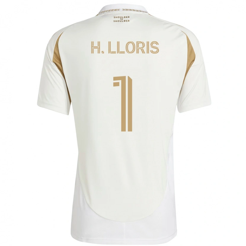 Danxen Kinder Hugo Lloris #1 Weiß Braun Auswärtstrikot Trikot 2025/26 T-Shirt Österreich