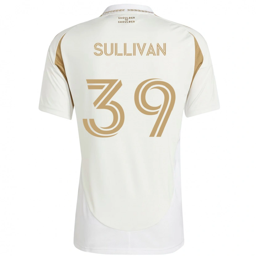 Danxen Kinder Nicklaus Sullivan #39 Weiß Braun Auswärtstrikot Trikot 2025/26 T-Shirt Österreich