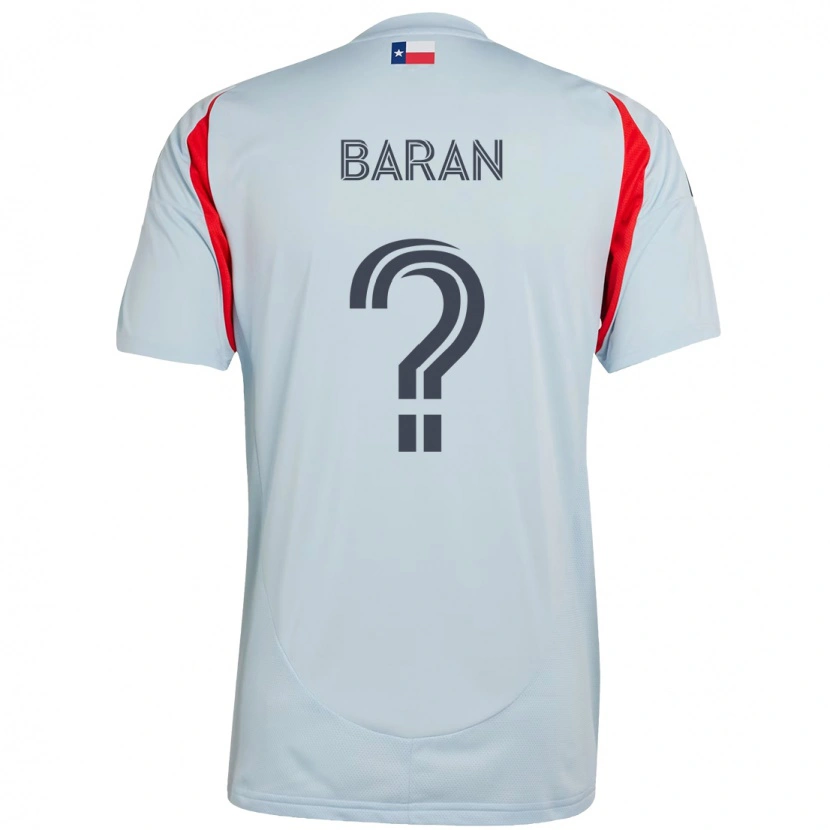 Danxen Kinder Daniel Baran #0 Hellblau Rot Auswärtstrikot Trikot 2025/26 T-Shirt Österreich