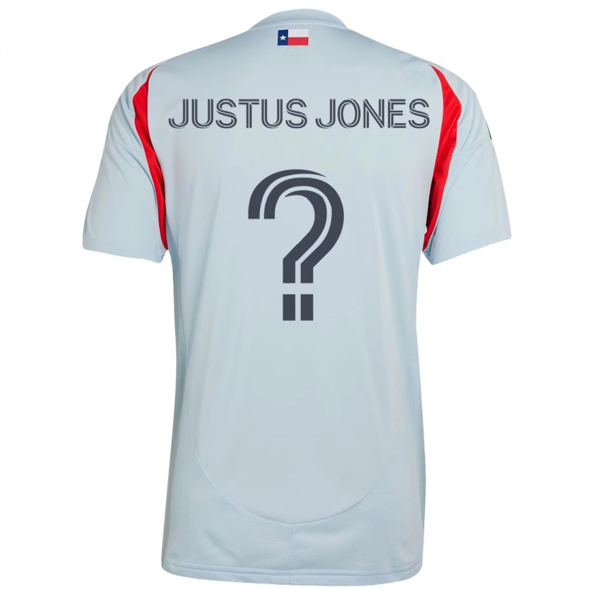 Danxen Kinder Justus Jones #0 Hellblau Rot Auswärtstrikot Trikot 2025/26 T-Shirt Österreich